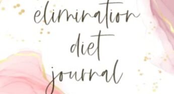Elimination Diet Journal: 3-Month Food Diary and Symptom Tracker in 6”x 9” size | Pink Marble