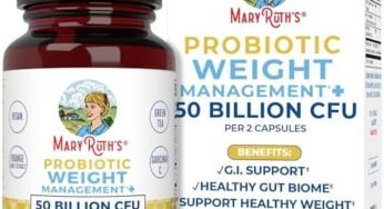 Probiotics for Women and Men | Weight Management* Probiotic with Garcinia Cambogia and Green Tea Extract | Probiotics for Digestive Health & Gut Health | Vegan | Non-GMO | Gluten Free | 30 Servings